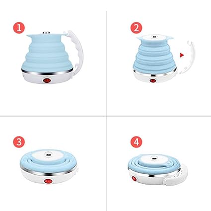 “Mini Folding Electric Kettle – Portable Collapsible Travel Kettle for Tea, Coffee & Hot Water”