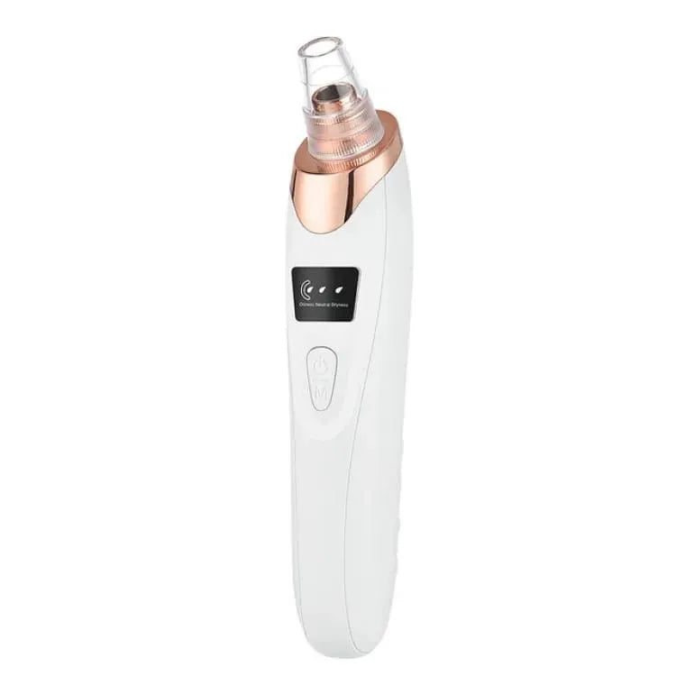 “5-in-1 Rechargeable Blackhead Remover – Vacuum Suction, Acne & Pore Cleaner with LED Display”