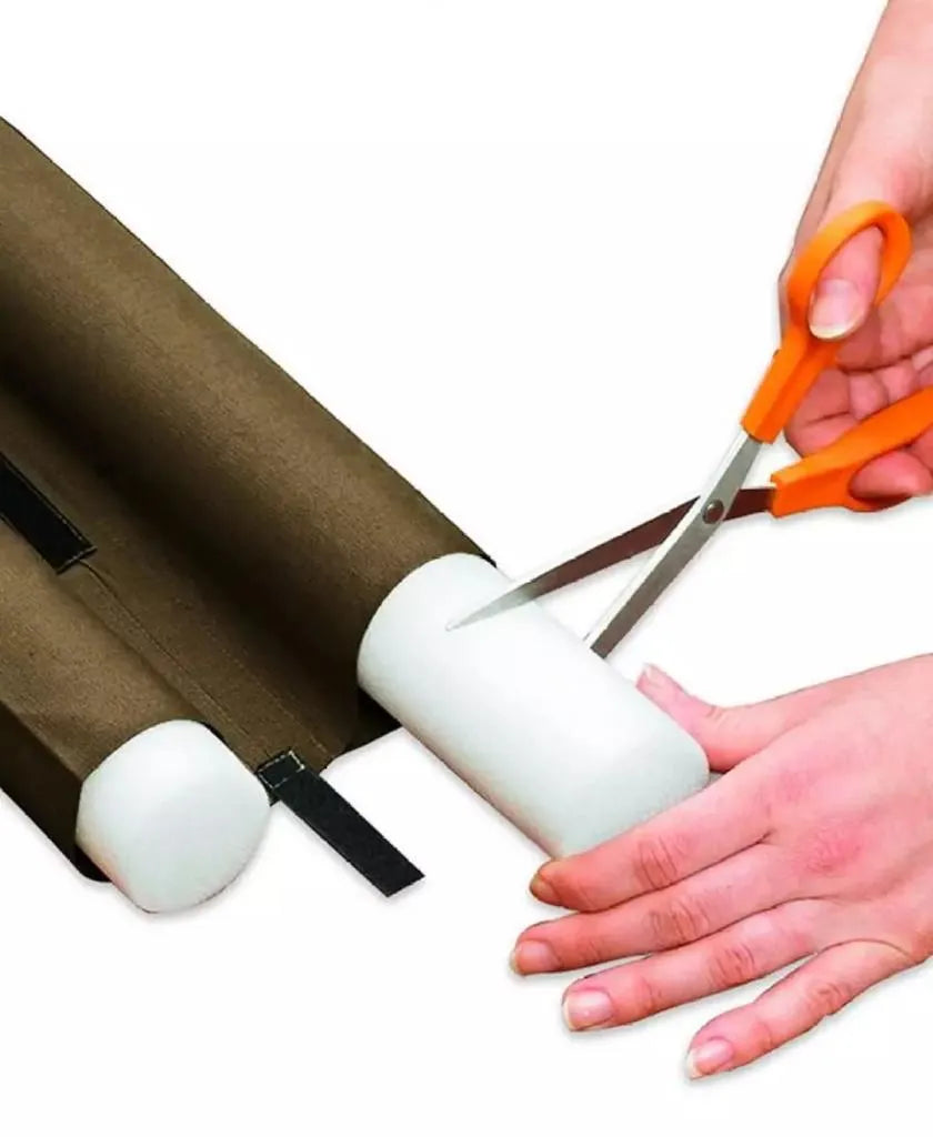 “Pack of 4 Door Draft & Dust Stoppers – Stop Dust, Cold Air, and Insects for a Cleaner, Warmer, and More Peaceful Home”