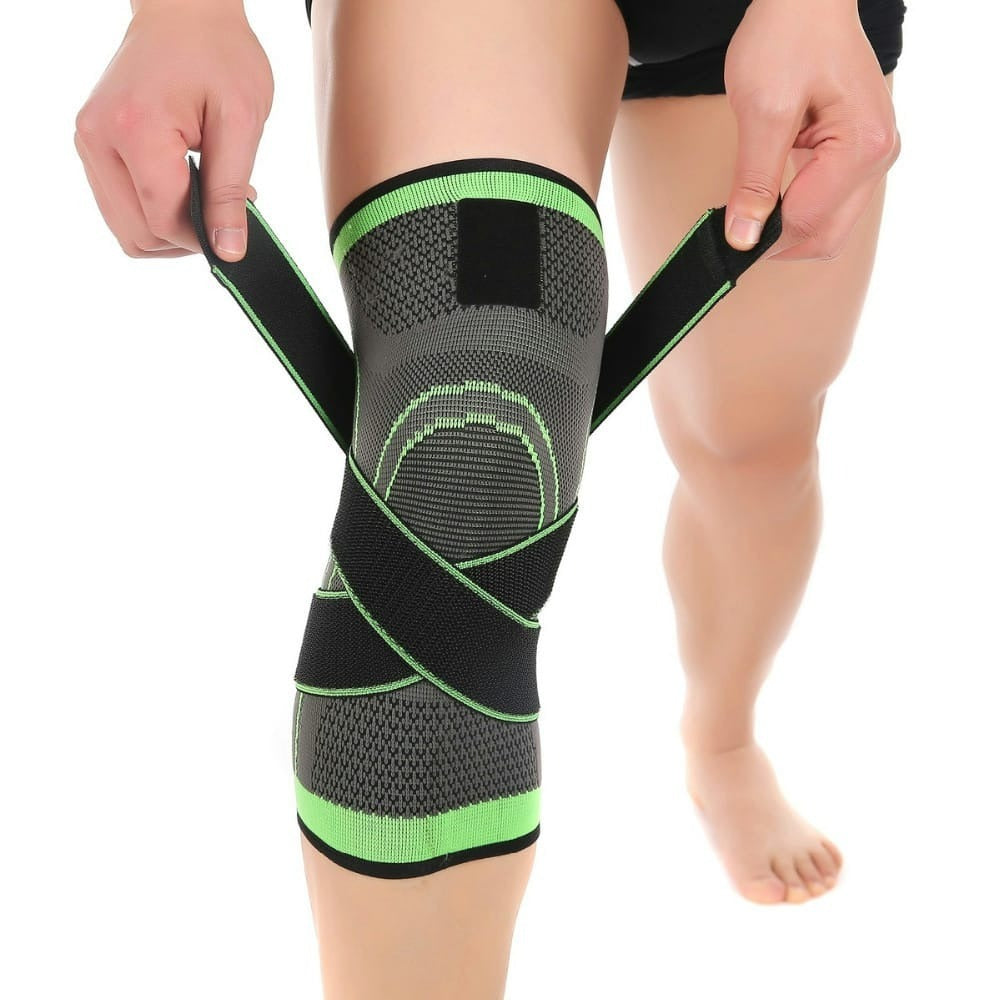 "3D Adjustable Knee Support Band for Men & Women – Pressure Weaving Protection (1 Pc)"