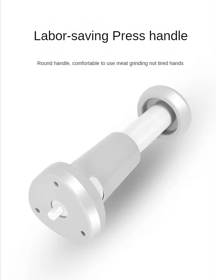 “Imported Manual Hand-Push Food Chopper – 2L, 3 Stainless Steel Blades for Easy Chopping & Mixing”