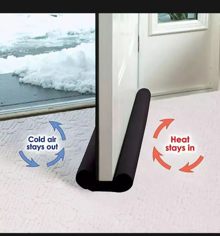 “Pack of 4 Door Draft & Dust Stoppers – Stop Dust, Cold Air, and Insects for a Cleaner, Warmer, and More Peaceful Home”