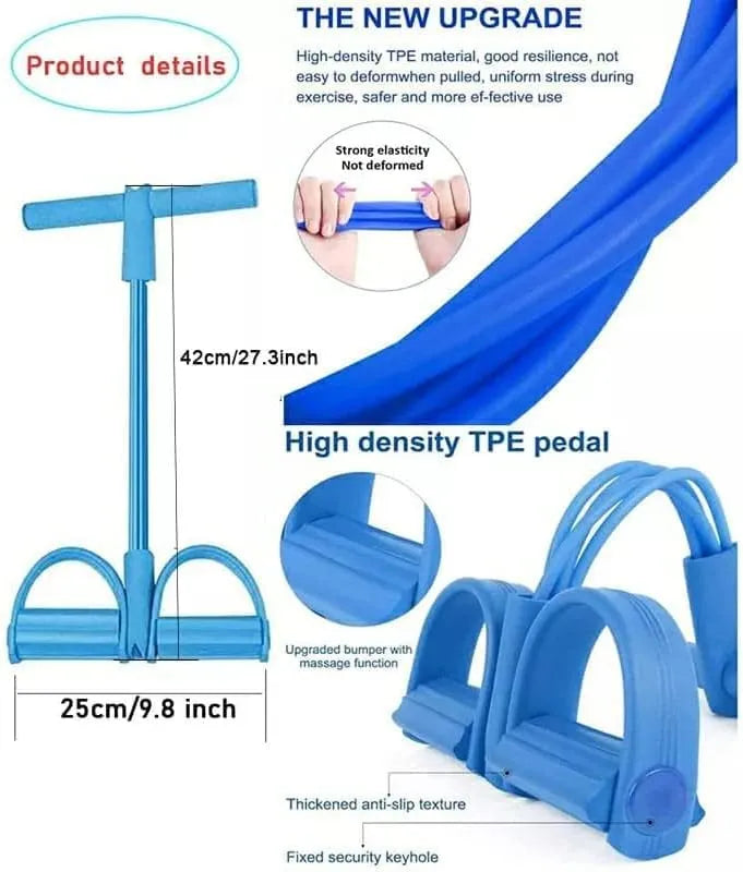 “Resistance Training Bands – Tummy Trimmer, Fat Burner, Body & Arm Workout, Home Gym”