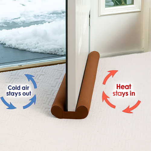 “Pack of 4 Door Draft & Dust Stoppers – Stop Dust, Cold Air, and Insects for a Cleaner, Warmer, and More Peaceful Home”