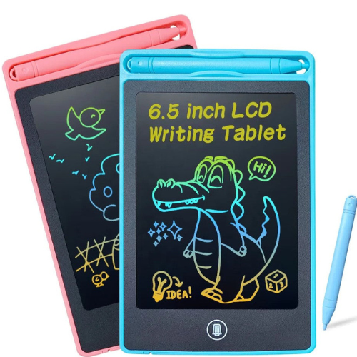 “6.5” LCD Writing Tablet for Kids – Reusable Digital Drawing Pad with Stylus for Notes & Fun”