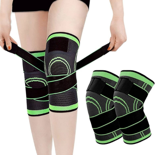 "3D Adjustable Knee Support Band for Men & Women – Pressure Weaving Protection (1 Pc)"