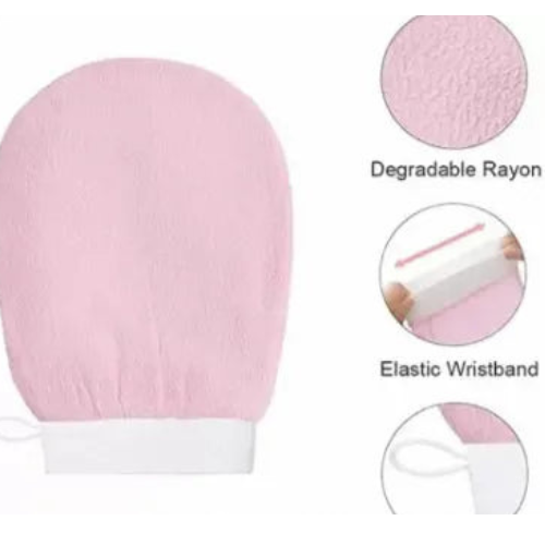 “Exfoliating Gloves & Scrub Mitt – Dead Skin Remover for Body & Face, Bath & Massage Use”